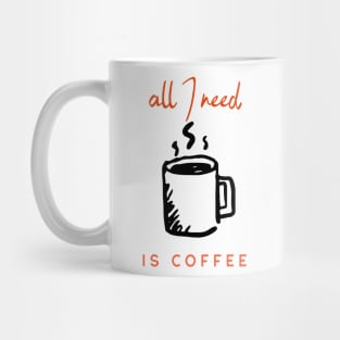 all I need is coffee Mug